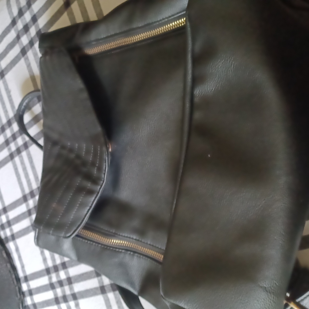 Black backpack/purse